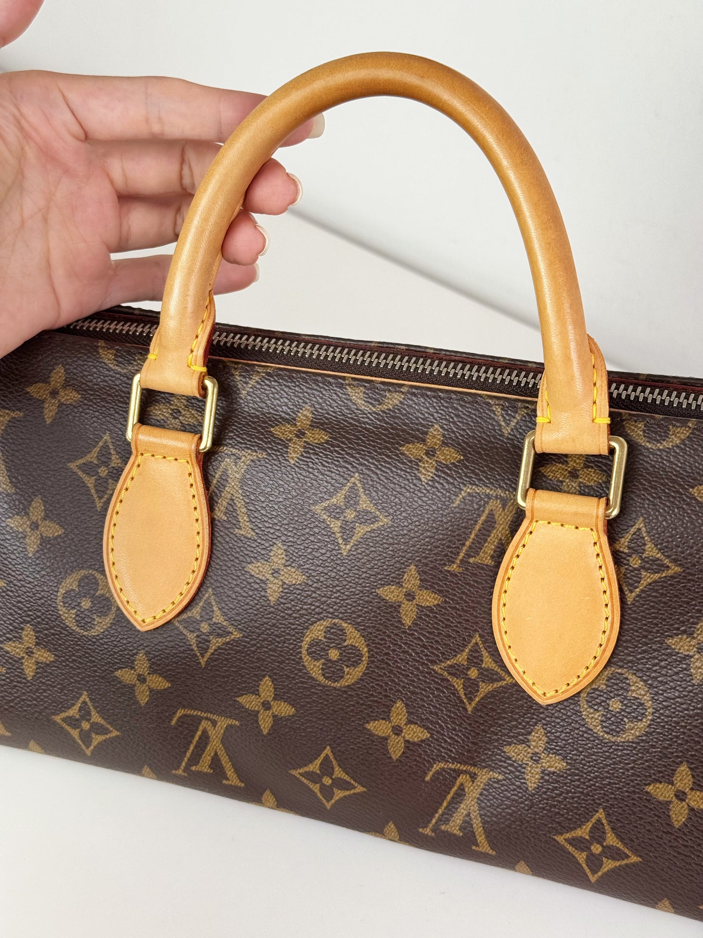 Louis Vuitton Vintage Popincourt Handbag Crossbody Bag