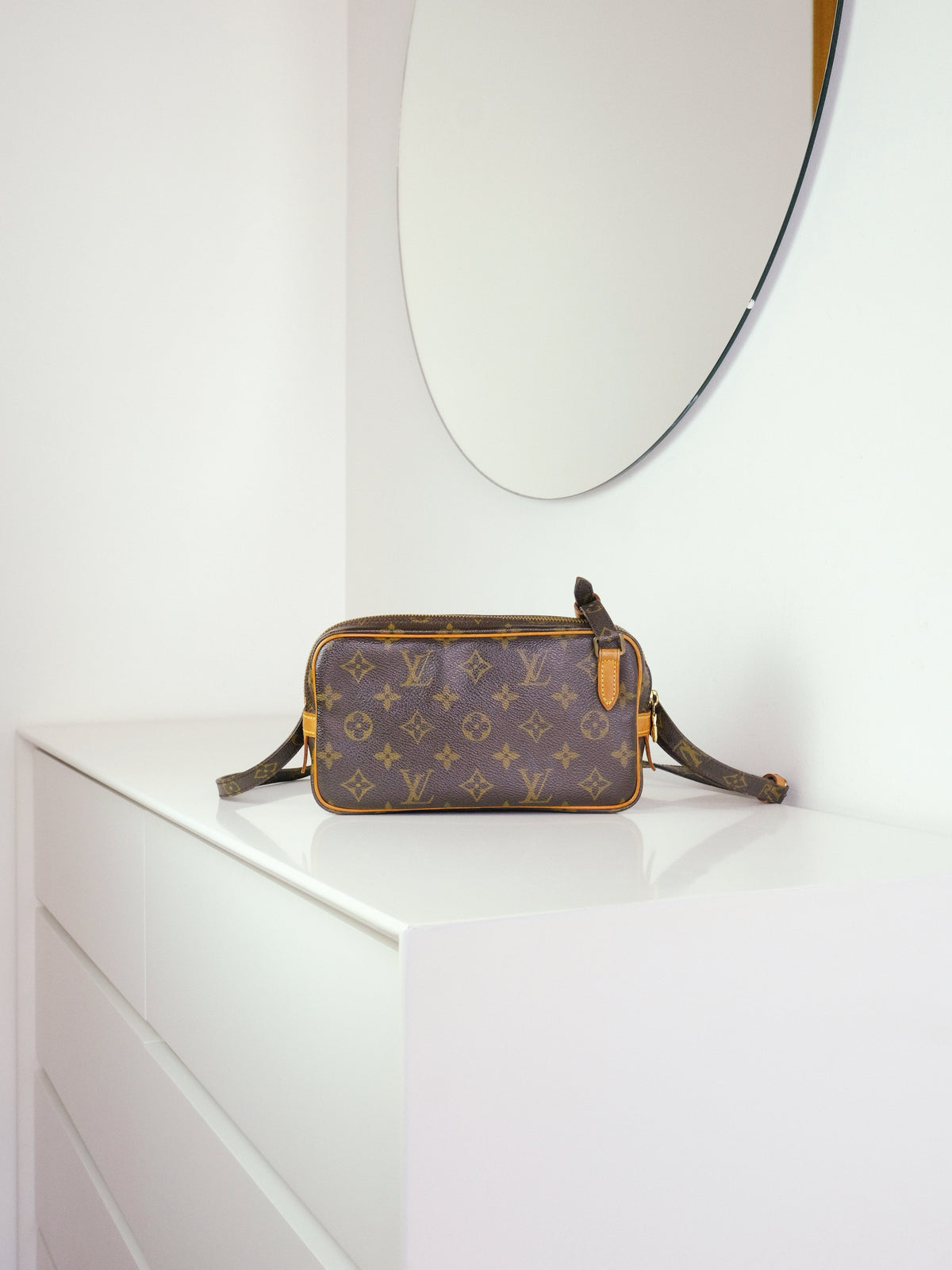 Louis Vuitton Vintage Marly Bandouliere Crossbody Bag