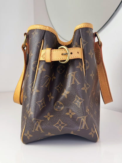 Louis Vuitton Vintage Batignolles PM Tote Handbag Crossbody Bag