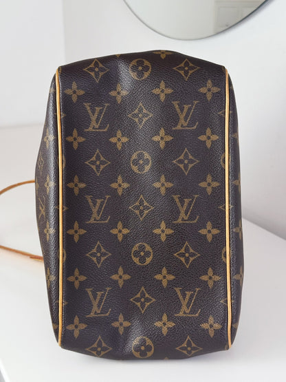 Louis Vuitton Vintage Batignolles PM Tote Handbag Crossbody Bag