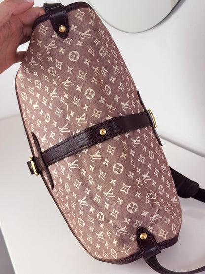 Louis Vuitton Vintage Pink Denim Saumur 30 Shoulder Crossbody Bag