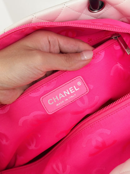 Chanel Vintage Cambon Tote Shoulder Bag