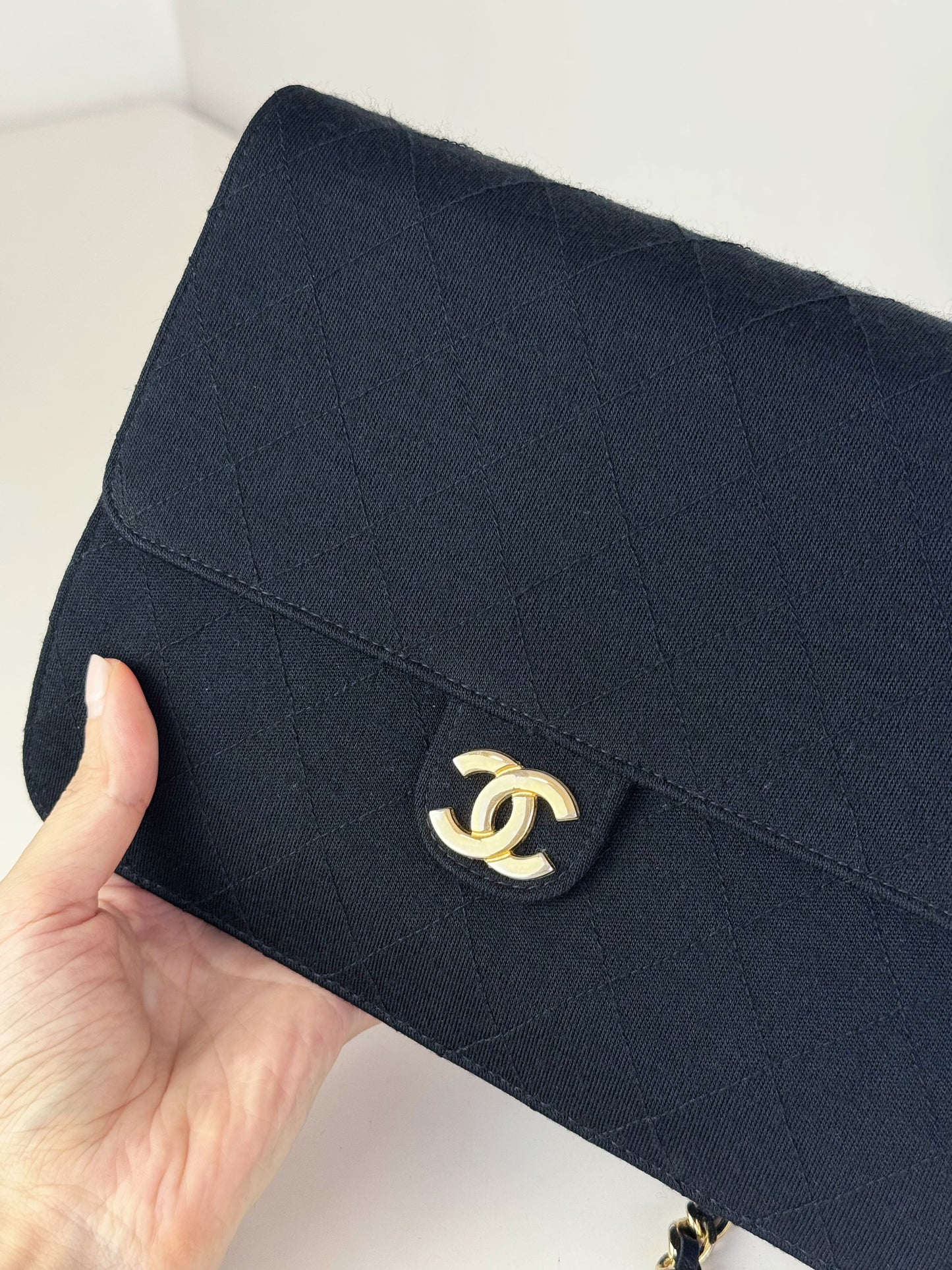 Chanel Vintage Single Flap Shoulder Crossbody Bag