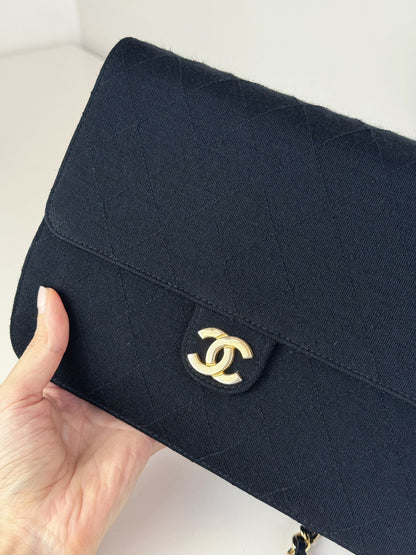 Chanel Vintage Single Flap Shoulder Crossbody Bag