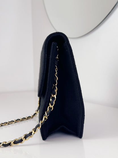 Chanel Vintage Single Flap Shoulder Crossbody Bag