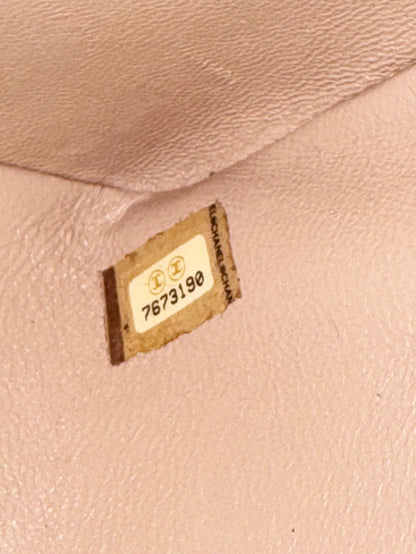 Chanel Vintage Patent Leather Medallion Tote Shoulder Bag