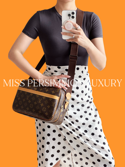 Louis Vuitton Vintage Reporter Shoulder Crossbody Bag