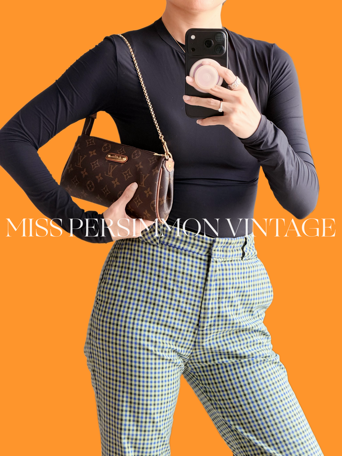 Louis Vuitton Vintage Eva Shoulder Crossbody Bag