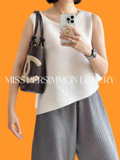 Chanel Vintage Cambon Shoulder Tote Bag