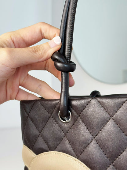 Chanel Vintage Cambon Shoulder Tote Bag